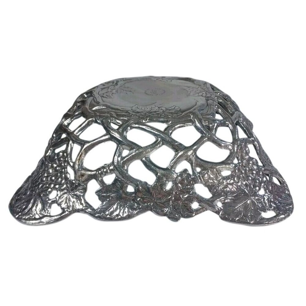 Arthur Court 1996 Large Reticulated Grapevine Bread Fruit Centerpiece Basket Vtg - Picture 4 of 9